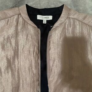 Intermix Women's Metallic Jacket - Silver